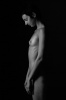 ACT 0007, act, woman, nudity, beauty, body, black white, photography, studio,