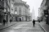 GRODZKA 0001B, street, grodzka, church, st. andrew, krakow old town, photography, black white, archi
