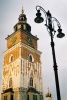 RATUSZ 0001, rynek główny, ratusz, latarnia, wieża, kraków, stare miasto, fotografia, kolor, archite